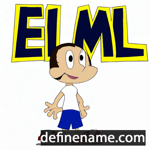 Émil cartoon