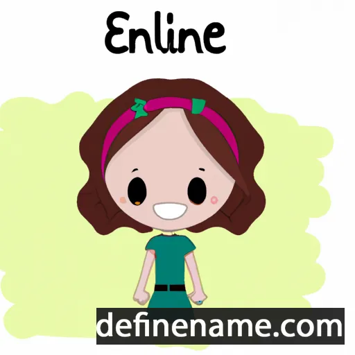 Énaëlle cartoon