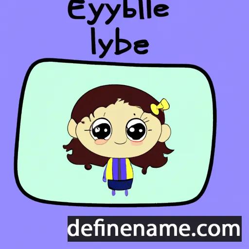 Elyabel cartoon