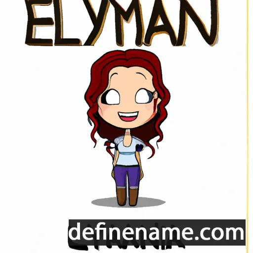 Elyanna cartoon