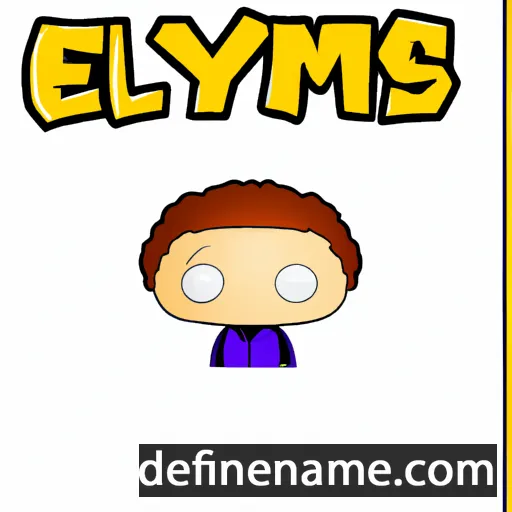 Elymas cartoon