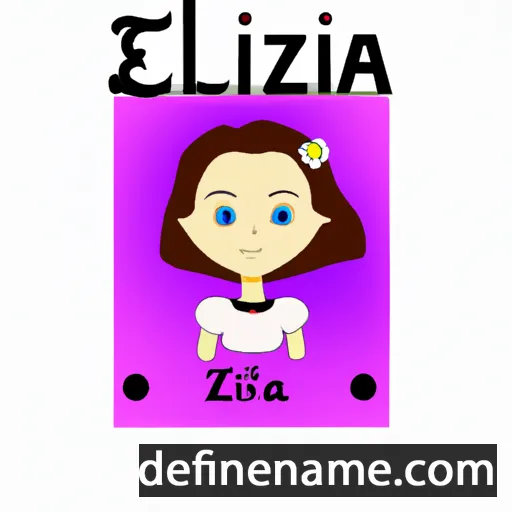 Elzina cartoon