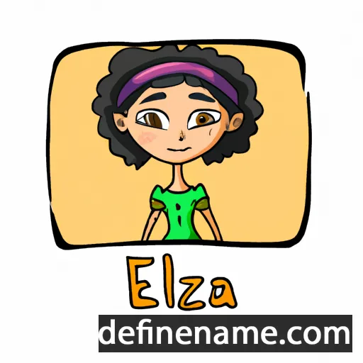 Elzira cartoon