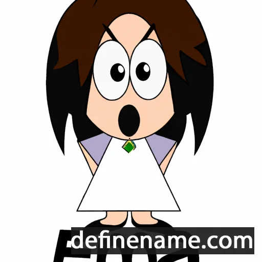 cartoon of the name Ema