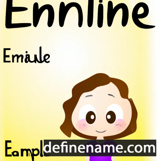 Emaline cartoon