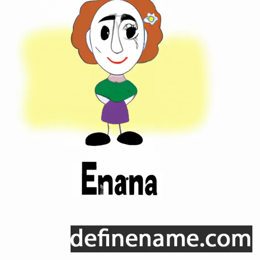 Emana cartoon