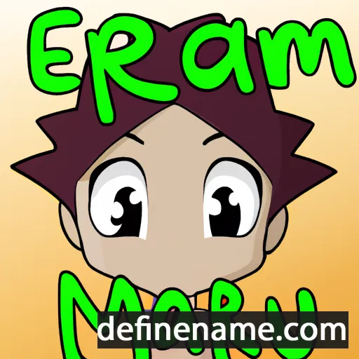 cartoon of the name Emari