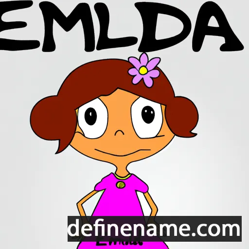 Emelda cartoon