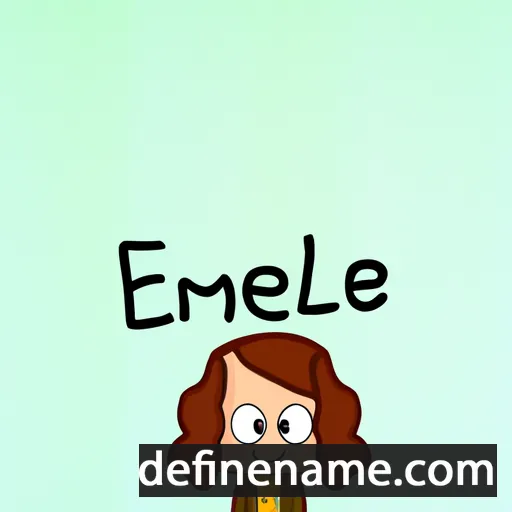 Emelee cartoon