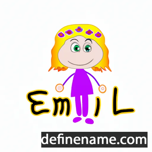 Emeli cartoon