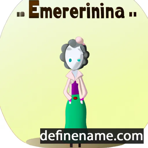 Emerentina cartoon