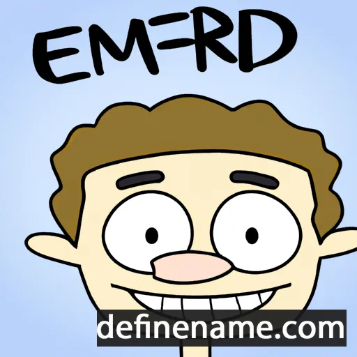 Emfred cartoon