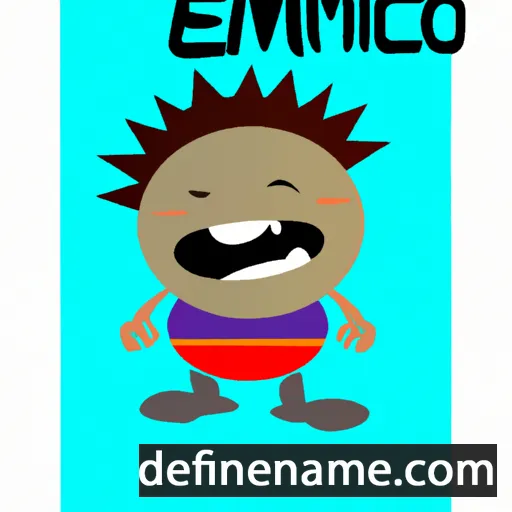 Emicho cartoon