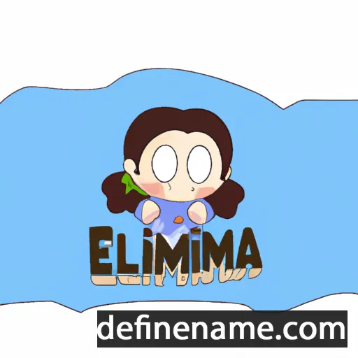 Emilíanna cartoon