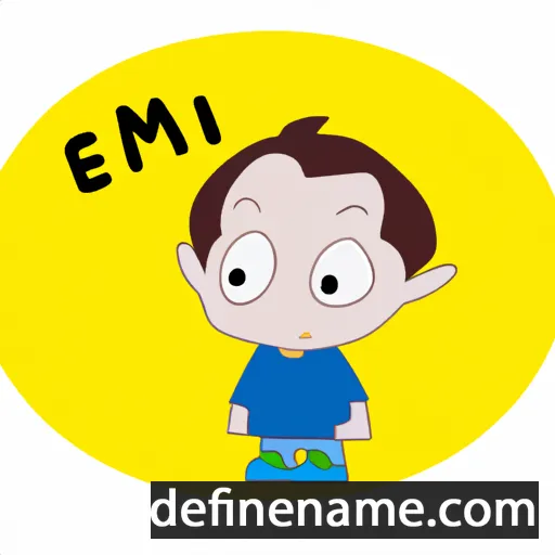 Emilián cartoon