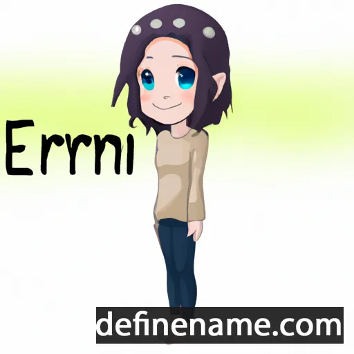 cartoon of the name Emiri