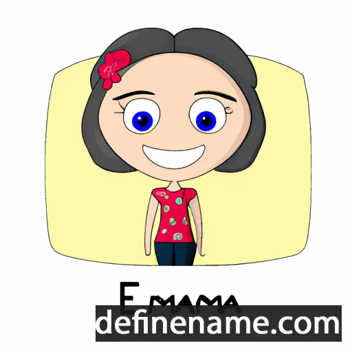 Emmania cartoon