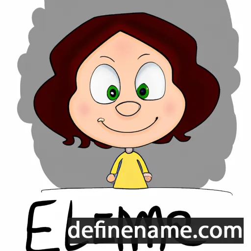 Emmeli cartoon