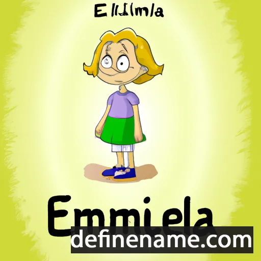 Emmelina cartoon