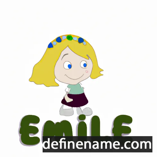 Emmilie cartoon