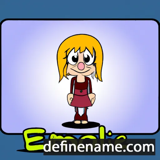 Emoline cartoon