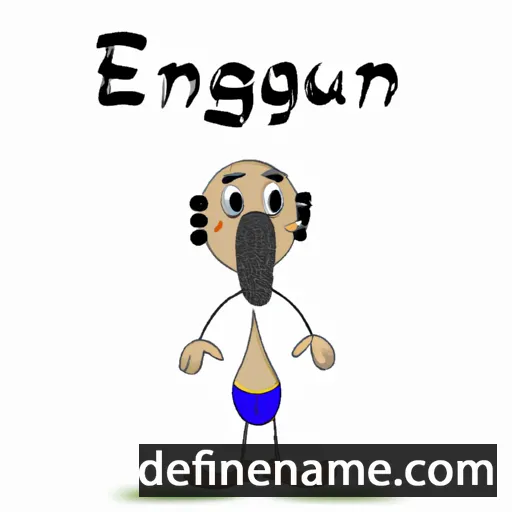 Enagul cartoon