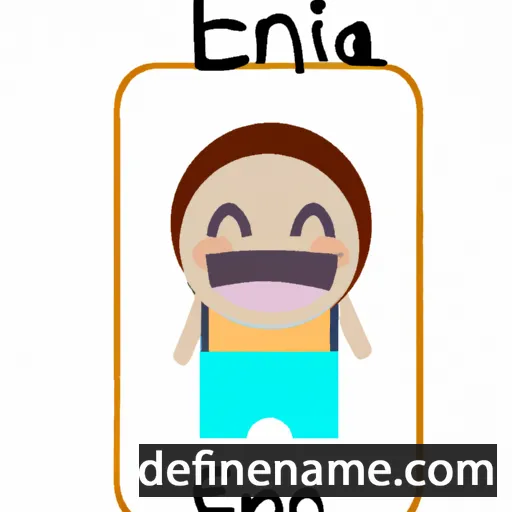 Enciána cartoon