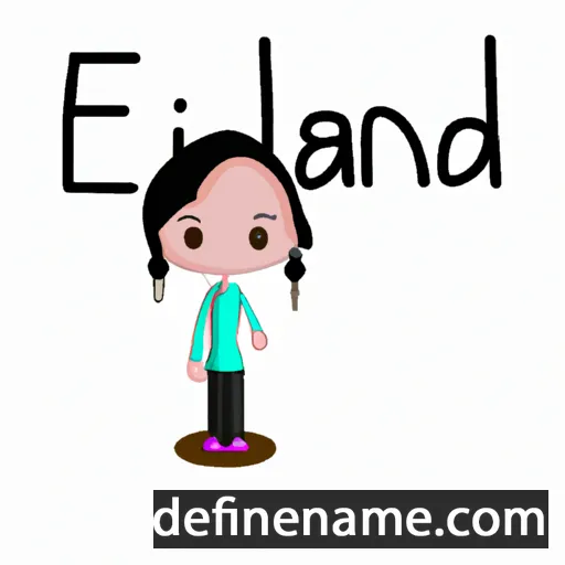 Endlani cartoon