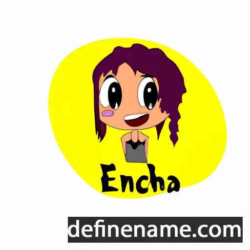 Enecha cartoon