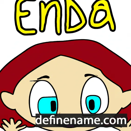 Eneda cartoon