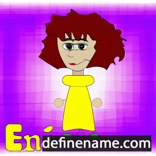 cartoon of the name Eni