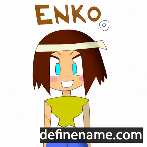 Eniko cartoon