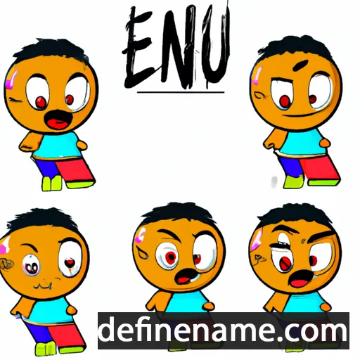 Enju cartoon