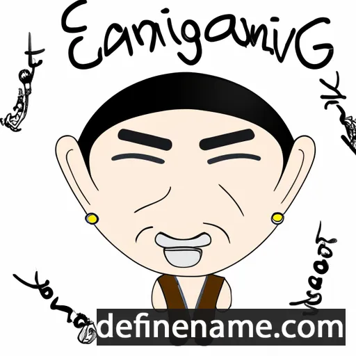 Enkhbayasgalan cartoon