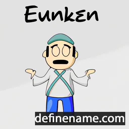 Enkhbüren cartoon