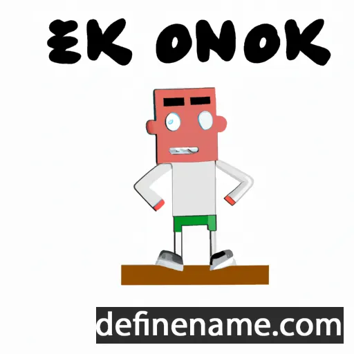 Énok cartoon