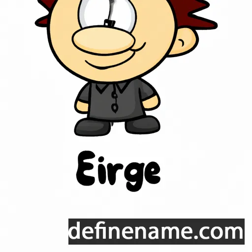 Érige cartoon