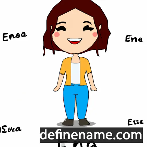 Enna cartoon