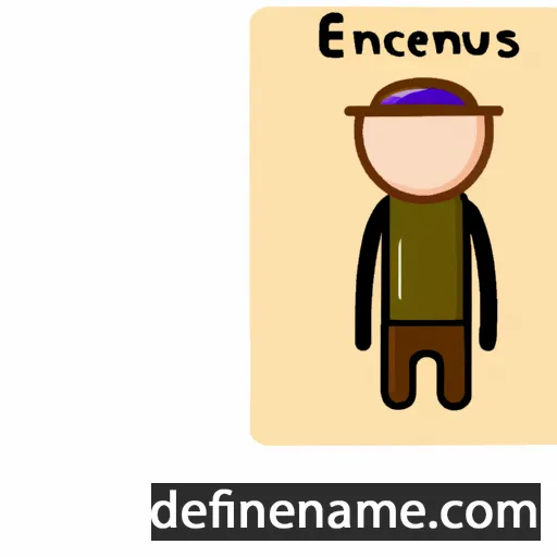 Ennecus cartoon