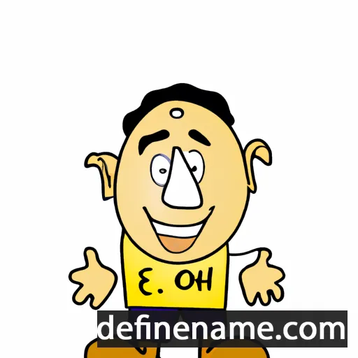 Enoh cartoon