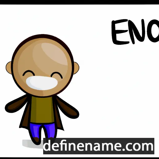 cartoon of the name Enyo