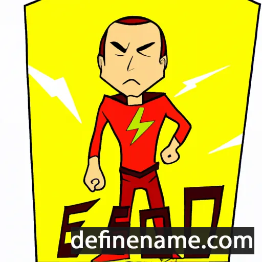 Eobard cartoon