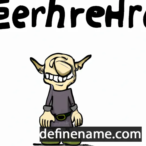 Eorcenberht cartoon