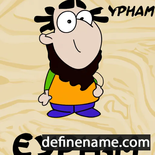 Ephrayim cartoon