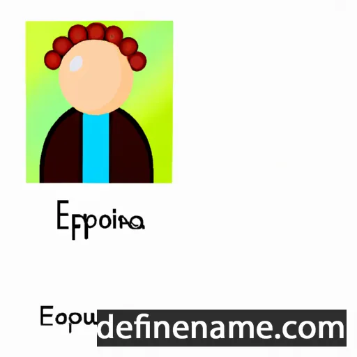 Eponina cartoon