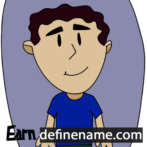 cartoon of the name Eran