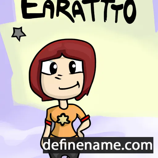 cartoon of the name Erato