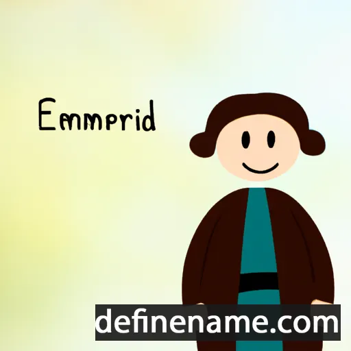 Erdmina cartoon