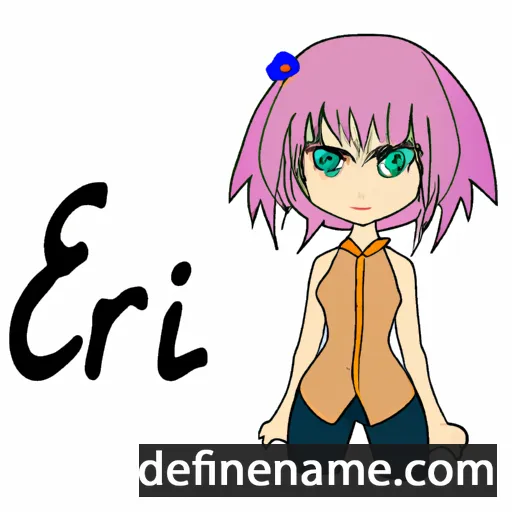 cartoon of the name Eri