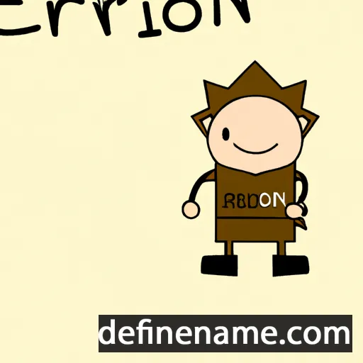 Erijon cartoon